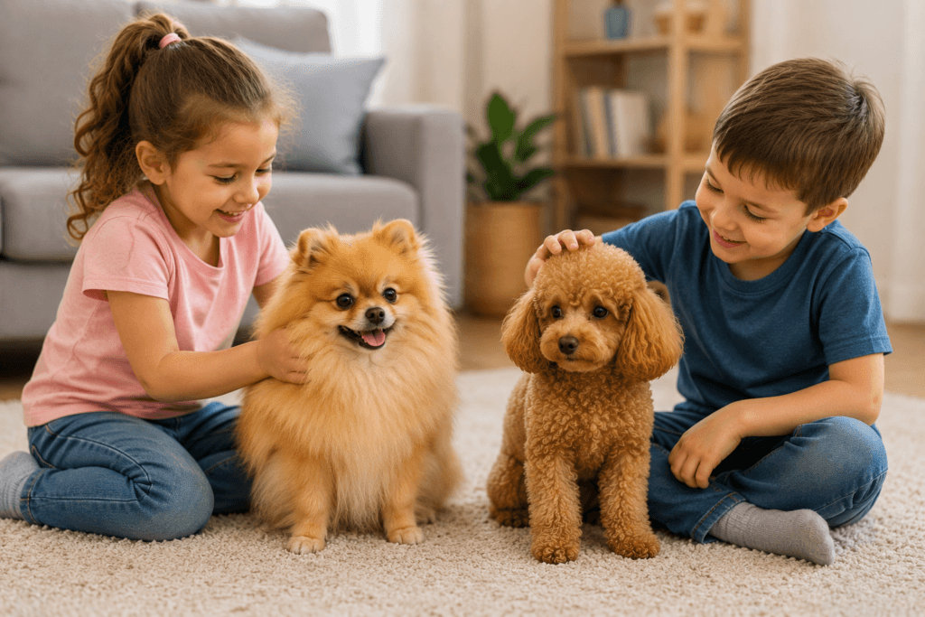 Pomeranian vs Toy Poodle